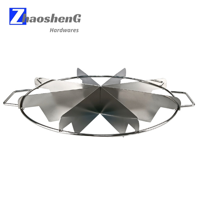 Stainless Steel 8 Slice Pie Maker And Cutter Press Round Cake Server